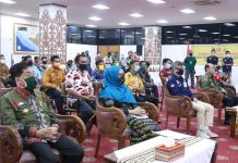 Bahu Membahu Tanggulangi Covid, Posko Gugus Tugas Provinsi Lampung Terima Bantuan Dari Berbagai Pihak