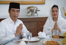 Presiden Jokowi dan Ibu Negara Ucapkan Selamat Idulfitri