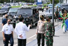 Presiden Tinjau Kesiapan Pendisiplinan Protokol Kesehatan di Stasiun MRT