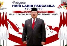 Hadiri Upacara Peringatan Hari Lahir Pancasila via Video Conference, Presiden Ajak Masarakat Perkokoh Persatuan
