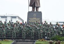Wakasad Hadiri Kenaikan Pangkat 84 Perwira Tinggi TNI