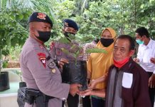Brimob dan Masyarakat Tingkatkan Ketahanan Pangan, Ekonomi tetap Stabil pada Pandemi Covid 19
