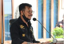 Menteri Pertanian RI Kunjungi Pengembangbiakan Sapi Berbasis Bahan Baku Lokal Di Kota Metro