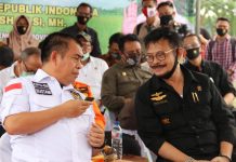 Mentan Syahrul Yasin Limpo dan Gubernur Arinal Turun Langsung ke Sawah, Buktikan Kekuatan Lampung sebagai Sentra Pangan Nasional