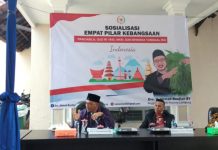 Anggota DPD RI Lampung Adakan Sosialisasi Empat Pilar Kebangsaan
