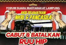 Forum Masyarakat Lampung Akan gelar Aksi Selamatkan NKRI & PANCASILA.