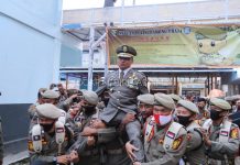 Serah Terima Jabatan Purna Bakti Kasat Pol PP Provinsi Lampung, Gubernur Arinal Sampaikan Terimakasih Atas Pengabdian Jayadi