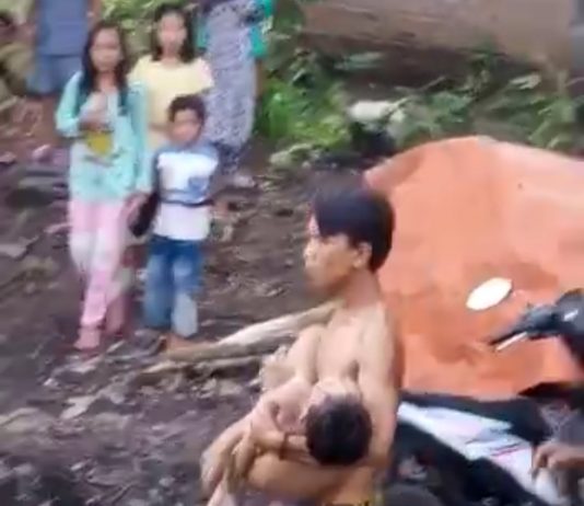 Seorang Bocah laki-laki tengelam di way Besay banjarmasin way kanan