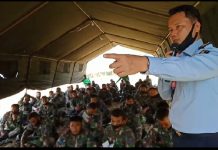 Latihan Penyiapan Latpratugas Satgasmar Amabalat dan Pulau Terluar