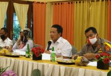 Gubernur Arinal Djunaidi Pimpin Rapat Koordinasi Persiapan Penerapan New Normal di Provinsi Lampung