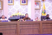 Gubernur Lampung Pimpin Rapat Pengembangan Keramba Jaring Apung Laut Bersama Ketua Komisi IV DPR RI