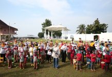 Peringatan Hari Anak Nasional Ibu Riana Arinal Meriahkan Acara Senam, Bermain, Mendongeng Bersama Anak-Anak PAUD
