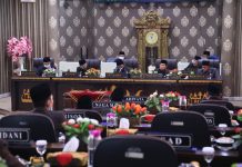 DPRD Rapat Paripurna Pengesahan Raperda Pertanggung jawaban Pelaksanaan APBD 2019