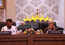 Wagub Chusnunia Memimpin Rapat Koordinasi Lintas sektoral Kepariwisataan.