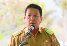 Resmikan Hortipark, Gubernur Arinal Panen Melon di Pesawaran