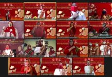 Kain Tapis Digunakan Tokoh Nasional Riana Arinal Ajak Ciptakan Kebanggaan Gunakan Produk Kerajinan Lampung