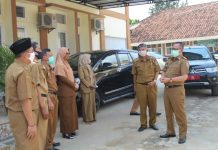 Kadis Dikbud Lampung Tinjau KBM Tatap Muka Langsung SMA dan SMK di Pesawaran