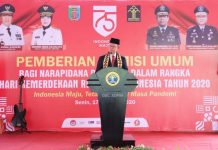 Gubernur Arinal Berikan Remisi untuk 3.968 Narapidana dalam Rangka HUT Kemerdekaan RI ke- 75