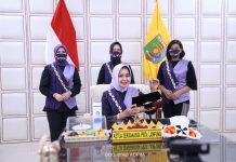 Ketua(Dekranasda)Provinsi Lampung,Dorong Pengembangan desain Fashion Memanfaatkan Budaya Lokal Lampung.