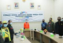 Pemprov Lampung Mengikuti Peringatan Haornas 2020 Secara Daring