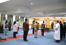 Kepala Badan Litbang Kemendagri Lantik 30 Pejabat Eselon IV