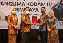 Pangdam II/Sriwijaya Puji Keberhasilan Gubernur dalam Penanganan Covid-19 di Provinsi Lampung