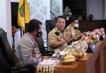 Gubernur Pimpin Rakor Pengendalian Covid-19,Pilkada Serentak 2020,Keselamatan Rakyat Diutamakan