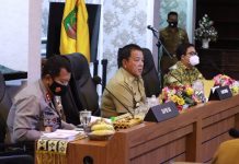 Gubernur Lampung Gelar Rapat Koordinasi Mengatasi Covid-19 Pada Pilkada Serentak 2020