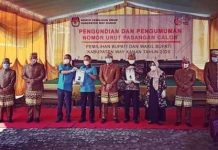 PiLkada Way Kanan : Juprius nomor urut 1,Raden Adipati nomor urut 2