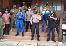 Gabungan TNI,POLRI dan SAT POL PP PROV Lampung Giat Penertiban Protokol Kesehatan