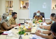 Pemprov Lampung Dorong Pengembangan Business Plan Bank Sampah dan Taman Desa Hanura