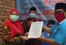 Beri dukungan ke Hj. Eva Dwiana dan Drs.Deddy Amrullah,Parpol Gelora Indonesia