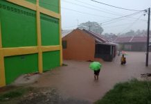 Banjir kembali melanda perumahan Nuwo mapan