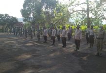 Kompi 4 Batalyon A Pelopor Tergabung Dalam Tentara Manunggal Membangun Desa (TMMD)