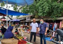 Kadis Perdagangan Hendri langsung cek Pasar Sentral Akibat Kenaikan Harga Cabe Merah
