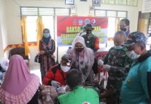 (TMMD) Reguler Ke-109 Tahun 2020, Kodim 0410/KBL juga terus mewujudkan Kesehatan Warga