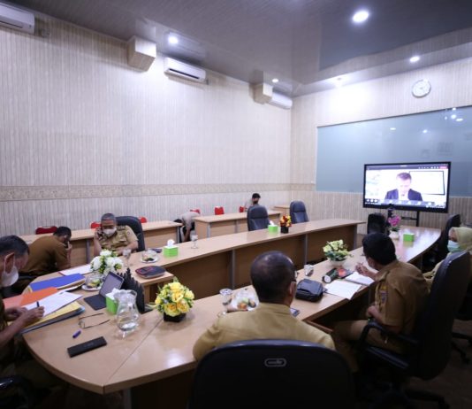 Pemprov Lampung Ikuti Lokakarya Pengendalian Perubahan Iklim dan Dampak Pandemic Covid-19 oleh Kementerian PPN/Bappenas – GIZ