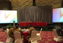 Mingrum Gumay Hadiri Rapat Koordinasi Penanganan Covid-19 Bersama Jajaran Forkopimda