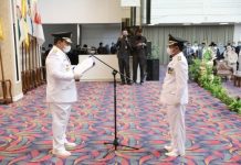 Gubernur Arinal Djunaidi Lantik Budi Utomo sebagai Bupati Lampung Utara Sisa Masa Jabatan 2019-2024