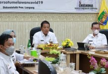 Gubernur Arinal Sampaikan Presentasi Dalam Rangka Penilaian Dan Pemberian Penghargaan/Insentif Innovative Government Award (IGA) Tahun 2020