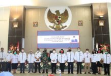 Pjs Gubernur Agus Fatoni Pimpin Apel Kesiapsiagaan Bencana Bersama Forkopimda dan Relawan