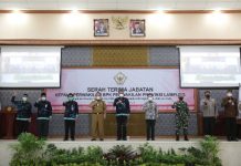 Gubernur Arinal Hadiri Sertijab Kepala BPK RI Perwakilan Lampung