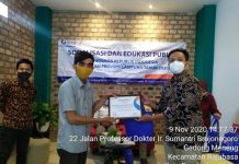 Apresiasi terhadap 9 jurnalis dalam mengikuti lomba karya tulis