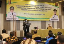 Pemprov Lampung Mulai Wujudkan Pembangunan Rumah Bantuan Swadaya Mahan Sejahtera di Tahun 2021