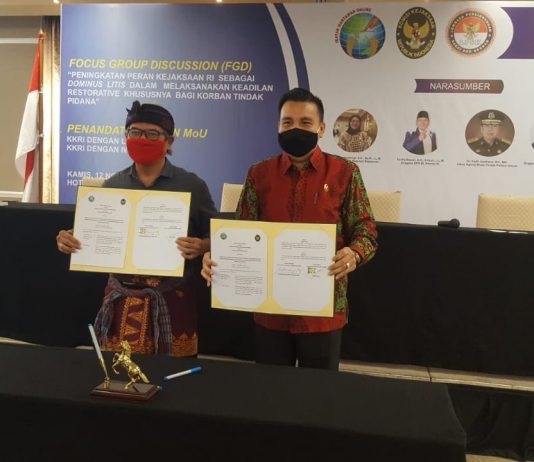 Sandy Nayoan Formatkan Kerjasama Dengan Komisi Kejaksaan