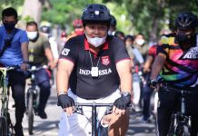 Ikuti Olahraga Sepeda Santai Dies Natalis UIN Raden Intan ke-52, Gubernur Arinal Dukung UIN sebagai Destinasi Studi dari Luar Daerah
