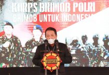 Hadiri Syukuran HUT ke 75 Brimob, Gubernur Lampung sampaikan Selamat