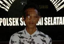 Cabuli “Bunga”, terduga pelaku (AP) di amankan Polsek Sungkai Selatan