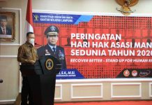 Peringatan Hari HAM Sedunia Tahun 2020, Gubernur Arinal Apresiasi Diraihnya Penghargaan Kabupaten/Kota Peduli HAM