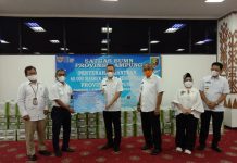 Satgas BUMN serahkan 60.000 masker ke Pemrov Lampung